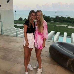 Pink Tye Dye Romper or Swimsuit Cover Up